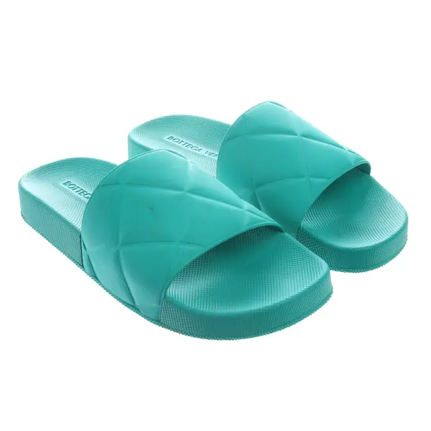 Slides in Green, , Bottega Veneta
