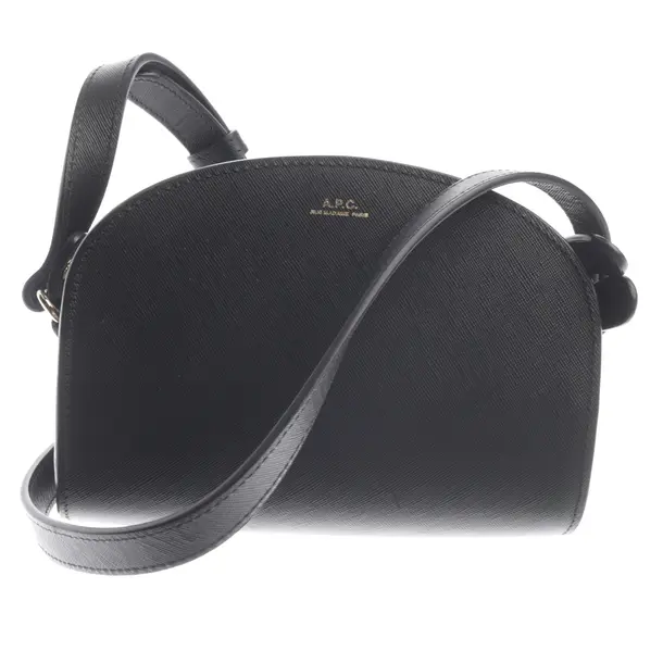 Cross Body Bag in Black, Leather, A.P.C