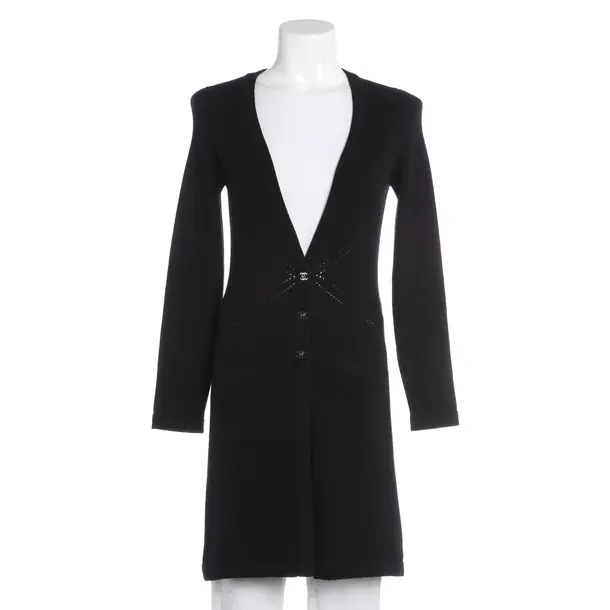 Cardigan, in Nero, Cachemire, Chanel