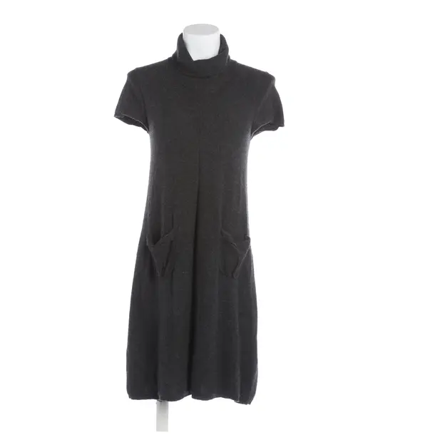 Kleid, in Grau, Kaschmir, Allude