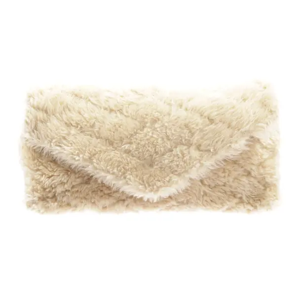 Pochette, in Marrone chiaro, Pelliccia, Saint Laurent