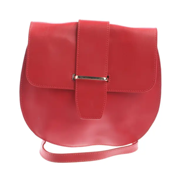 Umhängetasche, in Rot, Leder, Marc Cain