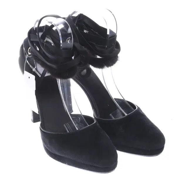 Heeled Sandals in Black, , Gucci