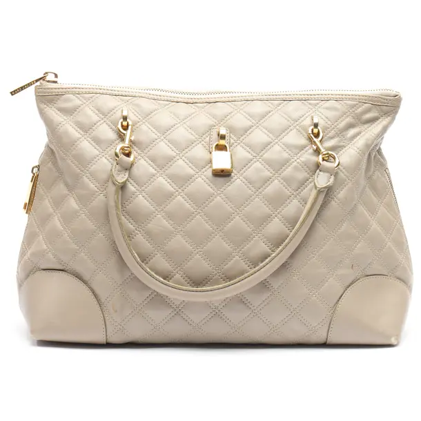 Handtasche in Grau, Leder, Marc Jacobs