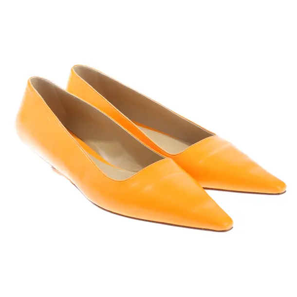 Ballerinas in Orange, , Bottega Veneta