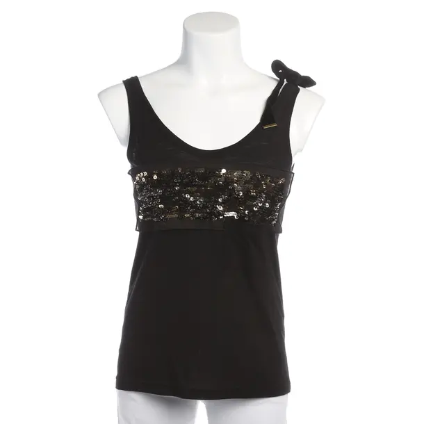 Top in Schwarz, Wolle, Louis Vuitton