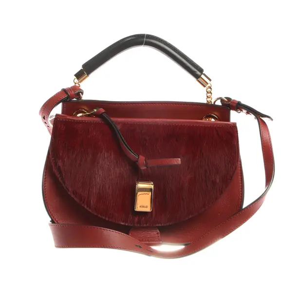 Cross Body Bag in Red, Leather, Chloé