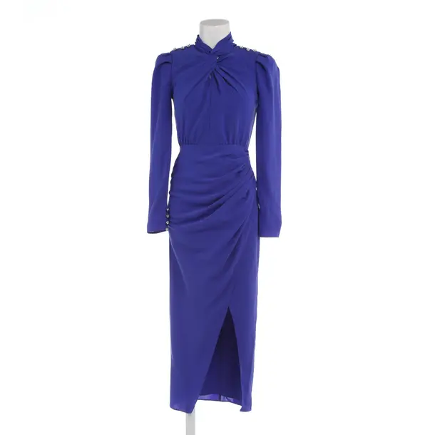 Cocktailkleid in Blau, Polyester, self-portrait