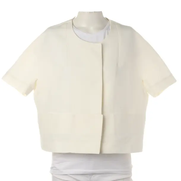 Sommerjacke in Weiß, Baumwolle, Marni