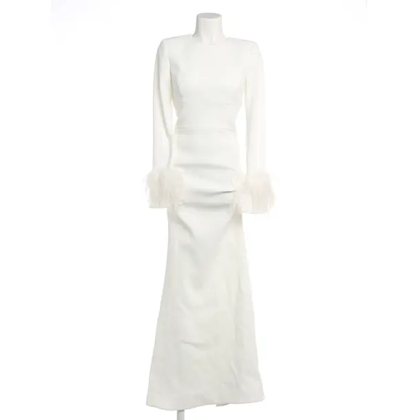 Cocktail Dress, in White, Polyester, Rebecca Vallance