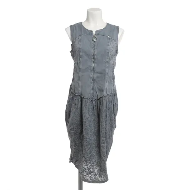 Dress, in Gray, Cotton, High Use
