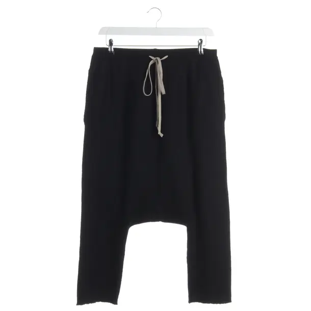 Pants, in Black, Cashmere, Rick Owens