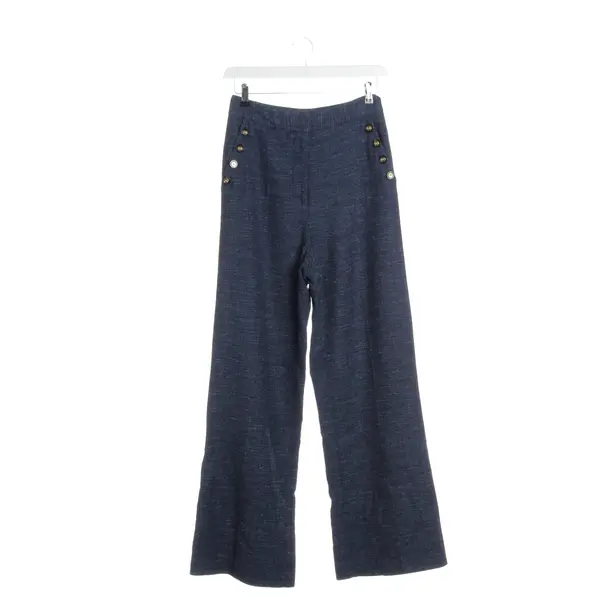 Pants in Blue, Wool, Veronica Beard