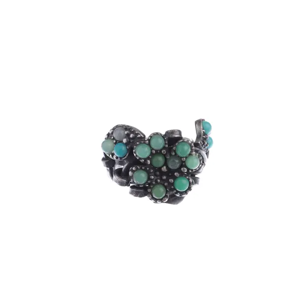 Ring in Metallic, Metall (metallisch, metallisiert), Bottega Veneta