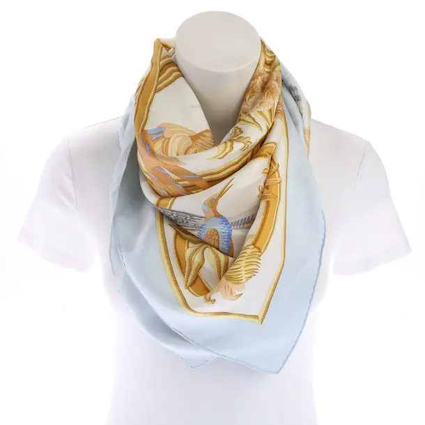 Shawl in Multicolored, Silk, Hermès