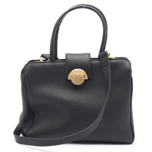Handbag in Black, Leather, Bogner