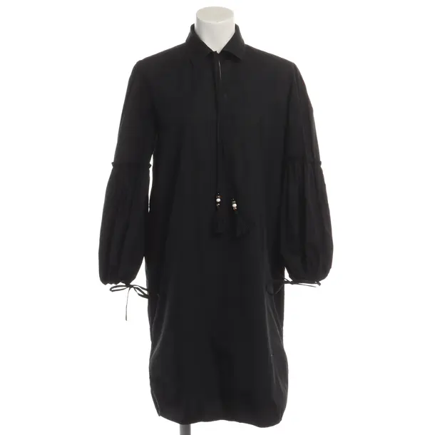 Kleid in Schwarz, Baumwolle, Max Mara