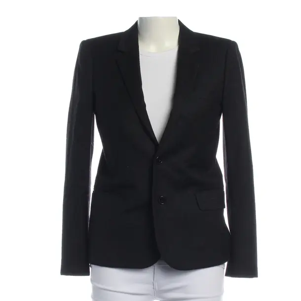 Blazer in Schwarz, Wolle, Saint Laurent