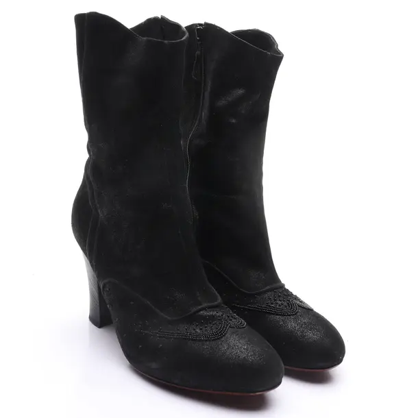 Ankle Boots in Black, , Dries van Noten