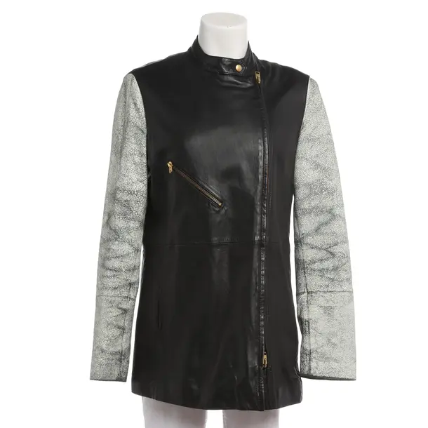 Giacca in pelle, in Multicolore, Pelle, Chiuso