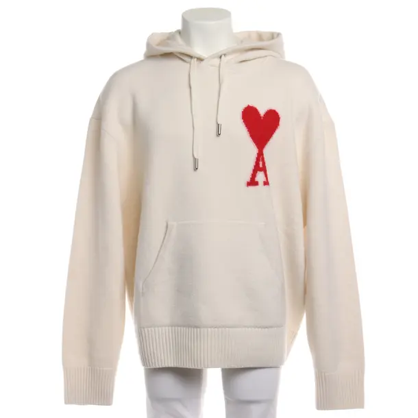 Pullover in Weiß, Wolle, Ami Paris