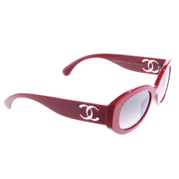 Sunglasses in Red, Synthetic, Chanel
