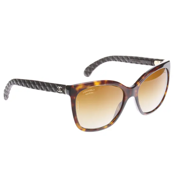 Sunglasses in Brown, Synthetic, Chanel