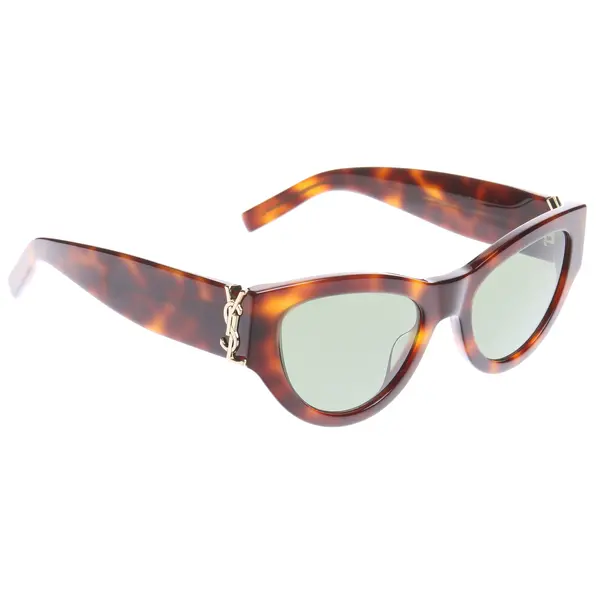 Sonnenbrille in Braun, Kunststoff, Saint Laurent