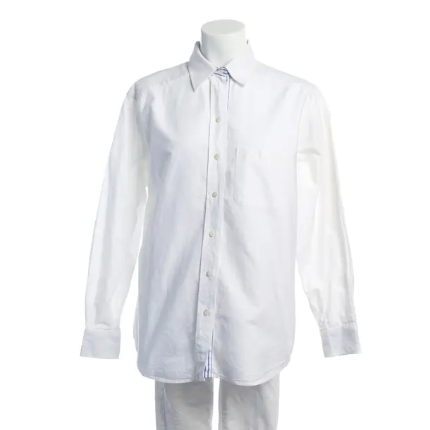 Blouse in White, Cotton, Van Laack