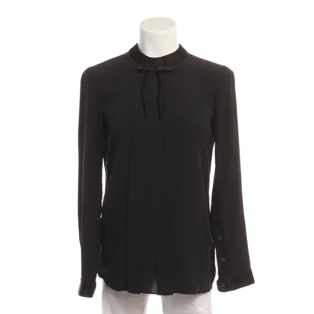 Bluse in Schwarz, Seide, Prada