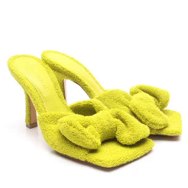 Sandaletten in Grün, , Bottega Veneta