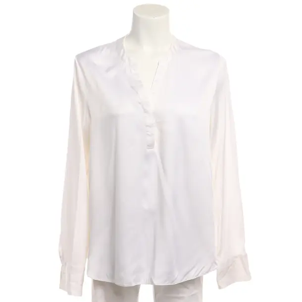 Blouse in White, Polyester, Herzensangelegenheit