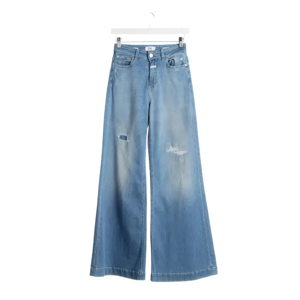 Flared Jeans in Blue, Cotton, Closed