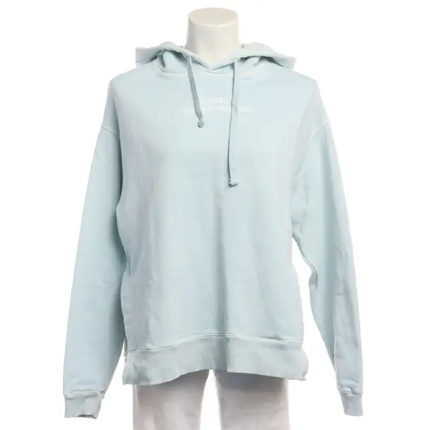 Hoodie in Blue, Cotton, Closed