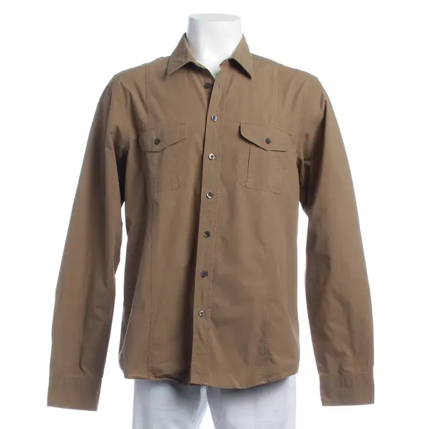 Shirt in Brown, Cotton, Burberry