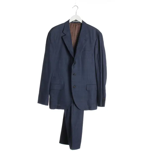 Anzug in Blau, Leinen, Brunello Cucinelli