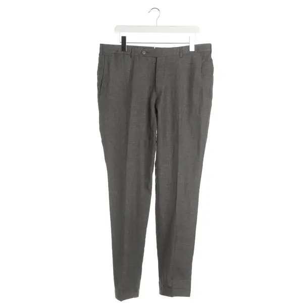 Chino, in Grau, Leinen, Zegna