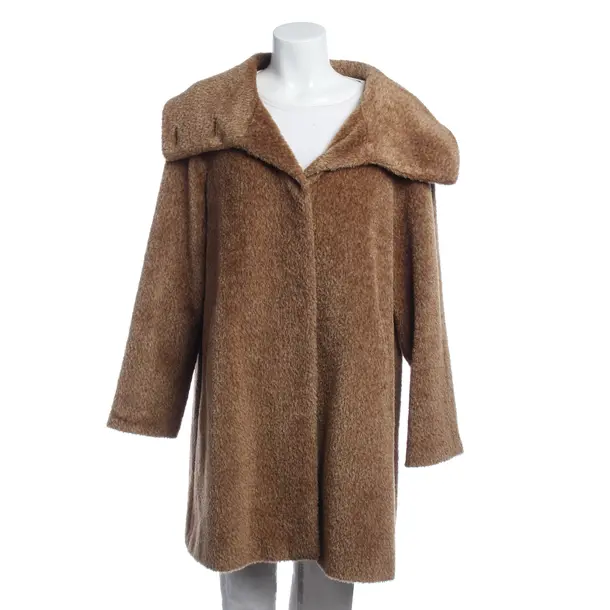 Winter Coat in Brown, Wool, Max Mara