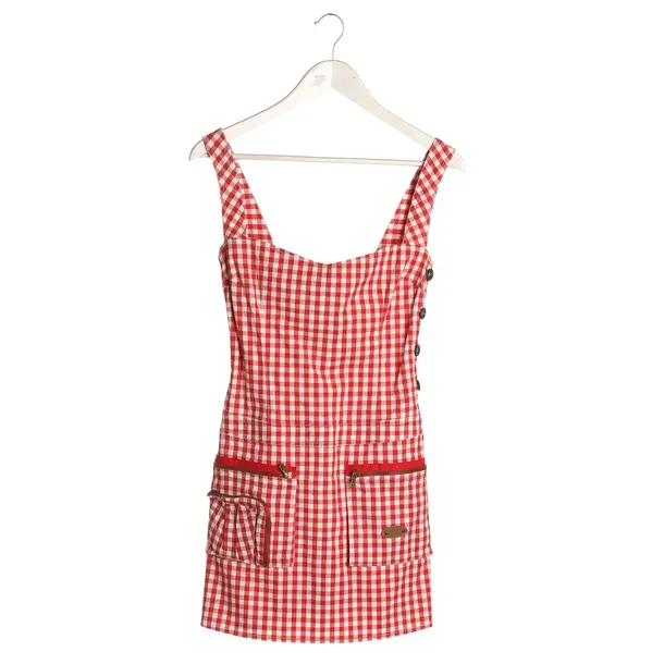Kleid in Rot, Baumwolle, Dolce & Gabbana