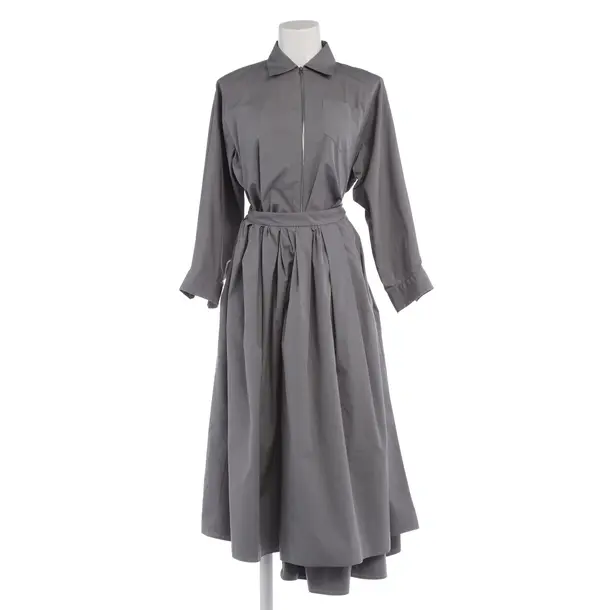 Kleid in Grau, Baumwolle, Prada