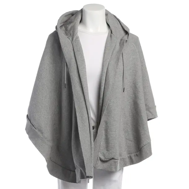 Poncho, in Grau, Baumwolle, Burberry