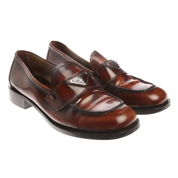 Flats in Brown, , Prada
