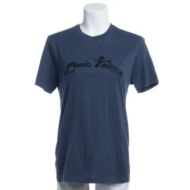 Shirt in Blau, Baumwolle, Louis Vuitton