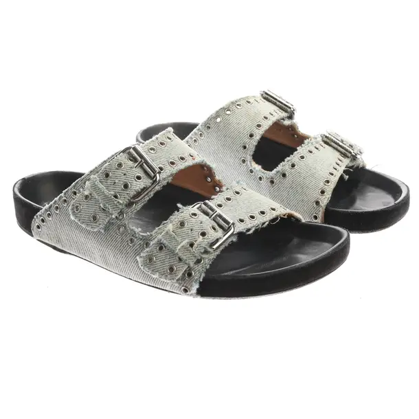 Sandalen in Blau, , Isabel Marant