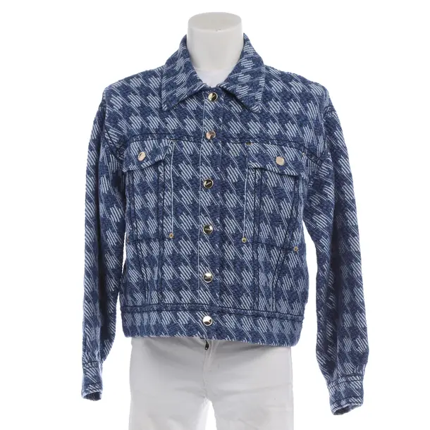 Übergangsjacke in Blau, Baumwolle, Sandro