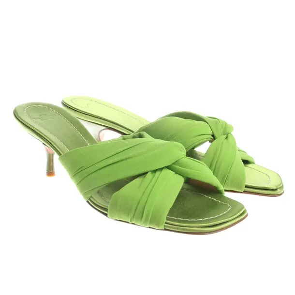 Heeled Sandals in Green, , Valentino