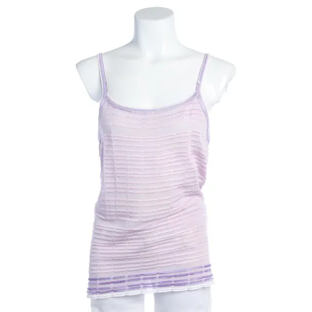 Top in Lila, Baumwolle, Missoni