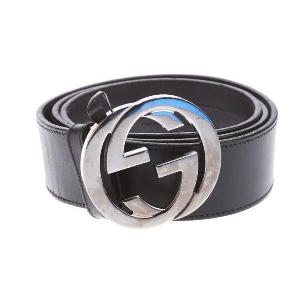 Gürtel in Schwarz, Leder, Gucci