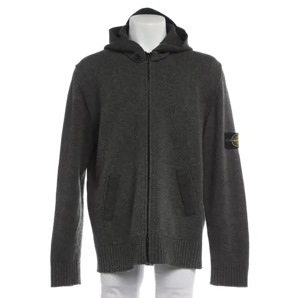 Cardigan in Gray, Wool, Stone Island