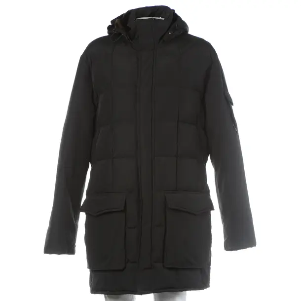 Winter Jacket in Black, Cotton, Woolrich